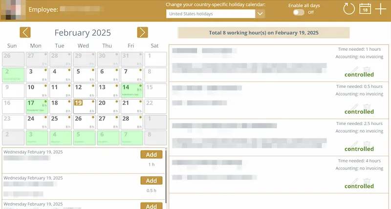 Image of an exemplary Power App